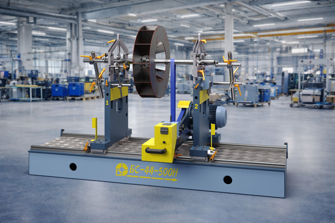 Fan balancing machine BS-44-500H