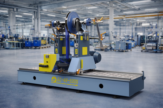Above-resonance balancing machine BS-44-500S