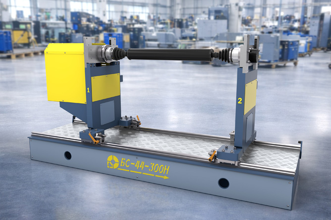 Drive shaft balancing machine BS-44-300H