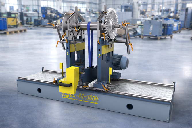Turbine balancing machine BS-44-300H Turbine balancing machine BS-44-300H