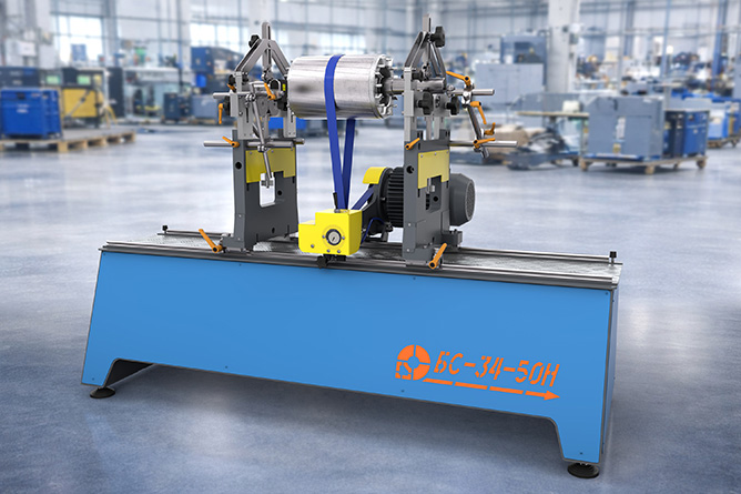 Electric motor balancing machine BS-34-50H