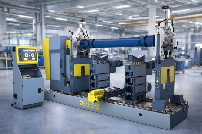 Drive shaft balancing machine BS-44-20000H