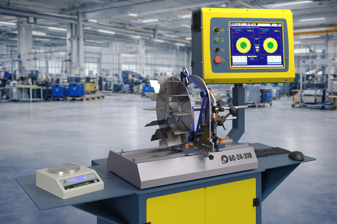 Fan balancing machine BS-24-20H