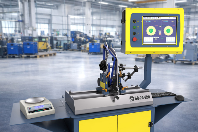 Pump balancing machine BS-24-20H Pump balancing machine BS-24-20H