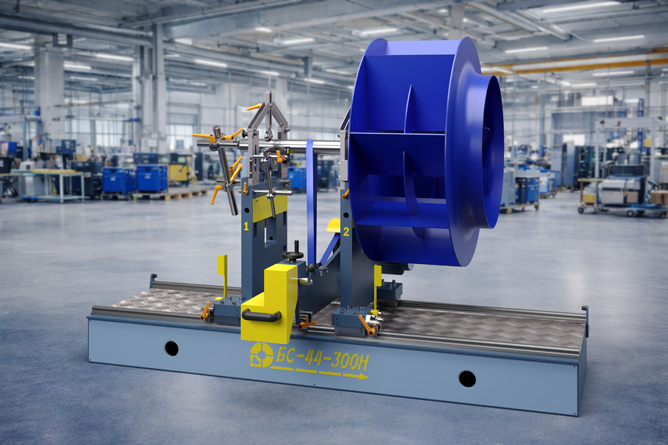Fan balancing machine BS-44-300H