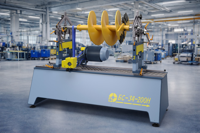 Rotor balancing machine BS-34-200H