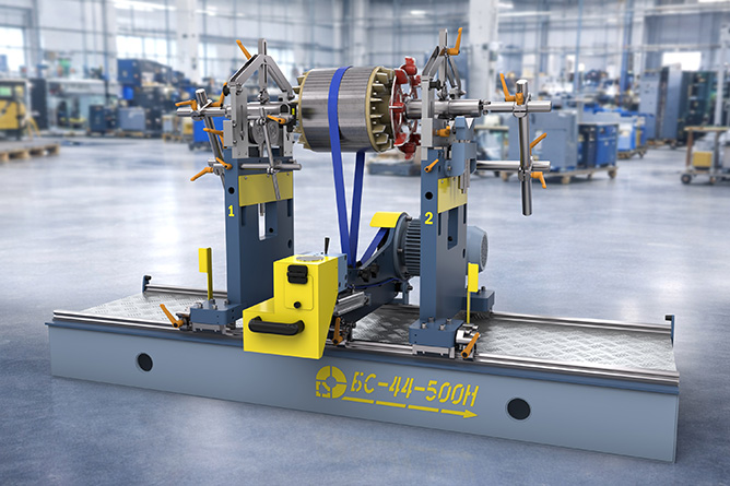 Electric motor balancing machine BS-44-500H