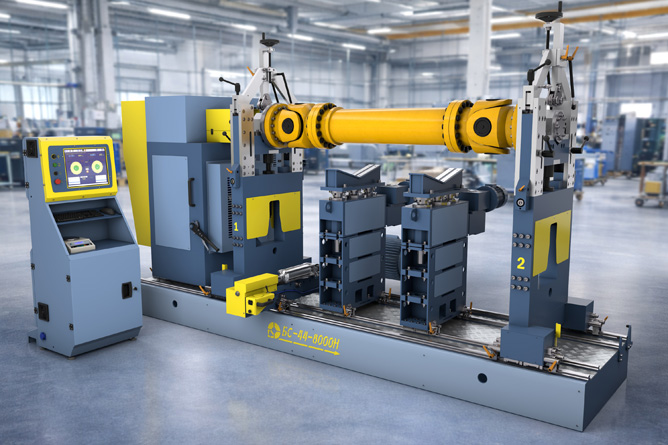 Drive shaft balancing machine BS-44-8000H
