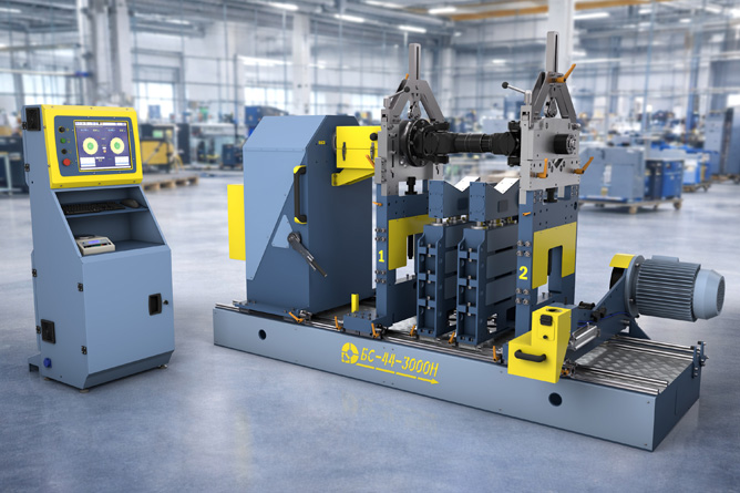 Drive shaft balancing machine BS-44-3000H