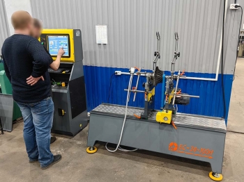 Запуск станка БС-34-100Н в Калужской обл. Запуск станка БС-34-100Н в Калужской обл.