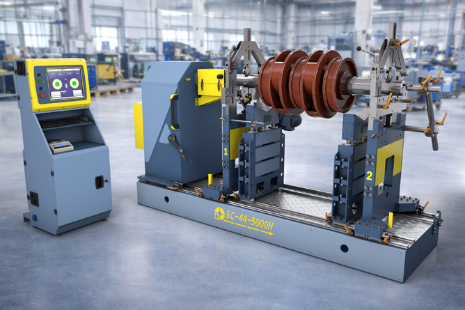 Pump balancing machine BS-44-5000H Pump balancing machine BS-44-5000H