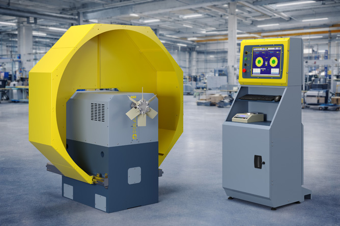 Fan balancing machine BS-44-1250