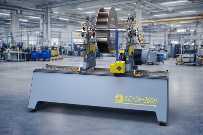 Fan balancing machine BS-34-200H
