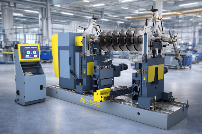 Pump balancing machine BS-44-10000H Pump balancing machine BS-44-10000H
