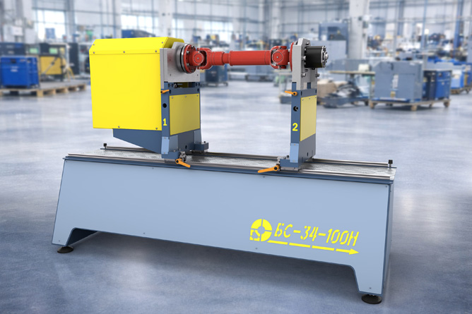 Drive shaft balancing machine BS-34-100H