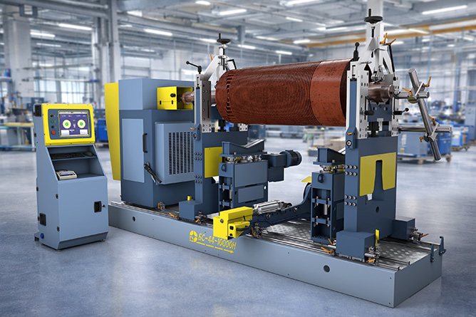 Electric motor balancing machine BS-44-10000H