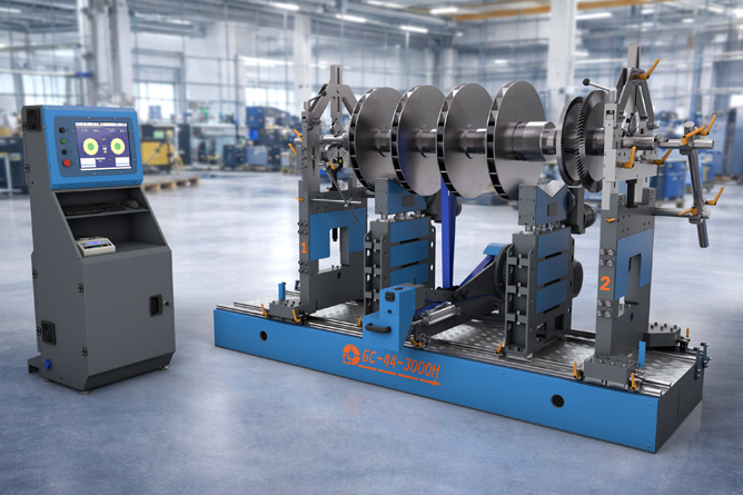 Rotor balancing machine BS-44-3000H