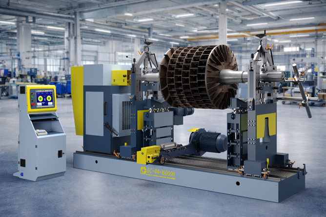 Agricultural machinery balancing machine BS-44-10000H Agricultural machinery balancing machine BS-44-10000H