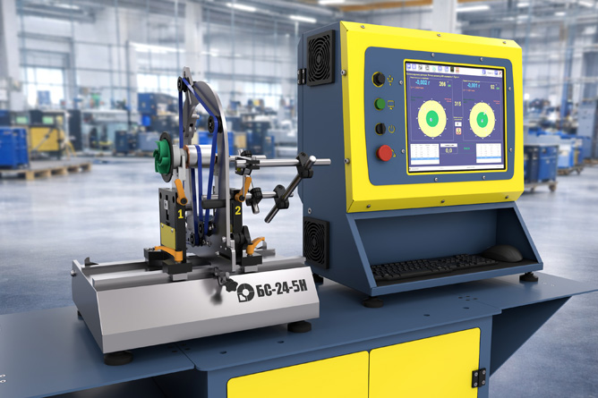 Pump balancing machine BS-24-5H Pump balancing machine BS-24-5H